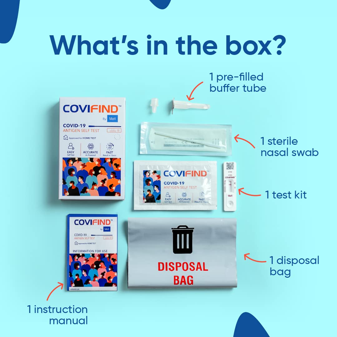 Covid-19 Rapid Antigen and Covid Test Kit- ICMR Approved for Home Use (Pack of 3) - Image 4