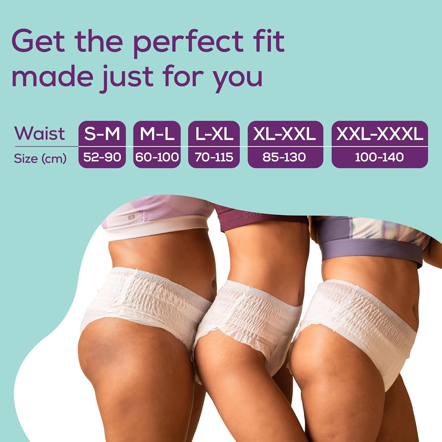 Evereve Period Panty For Girls & Women, (M-L), 2x10 Pcs, 360 Degree Coverage, 0% Leaks, High Absorbency For Heavy Flow, Maternity Delivery Pads, Postpartum & Overnight Protection, Disposable Panty - Image 9