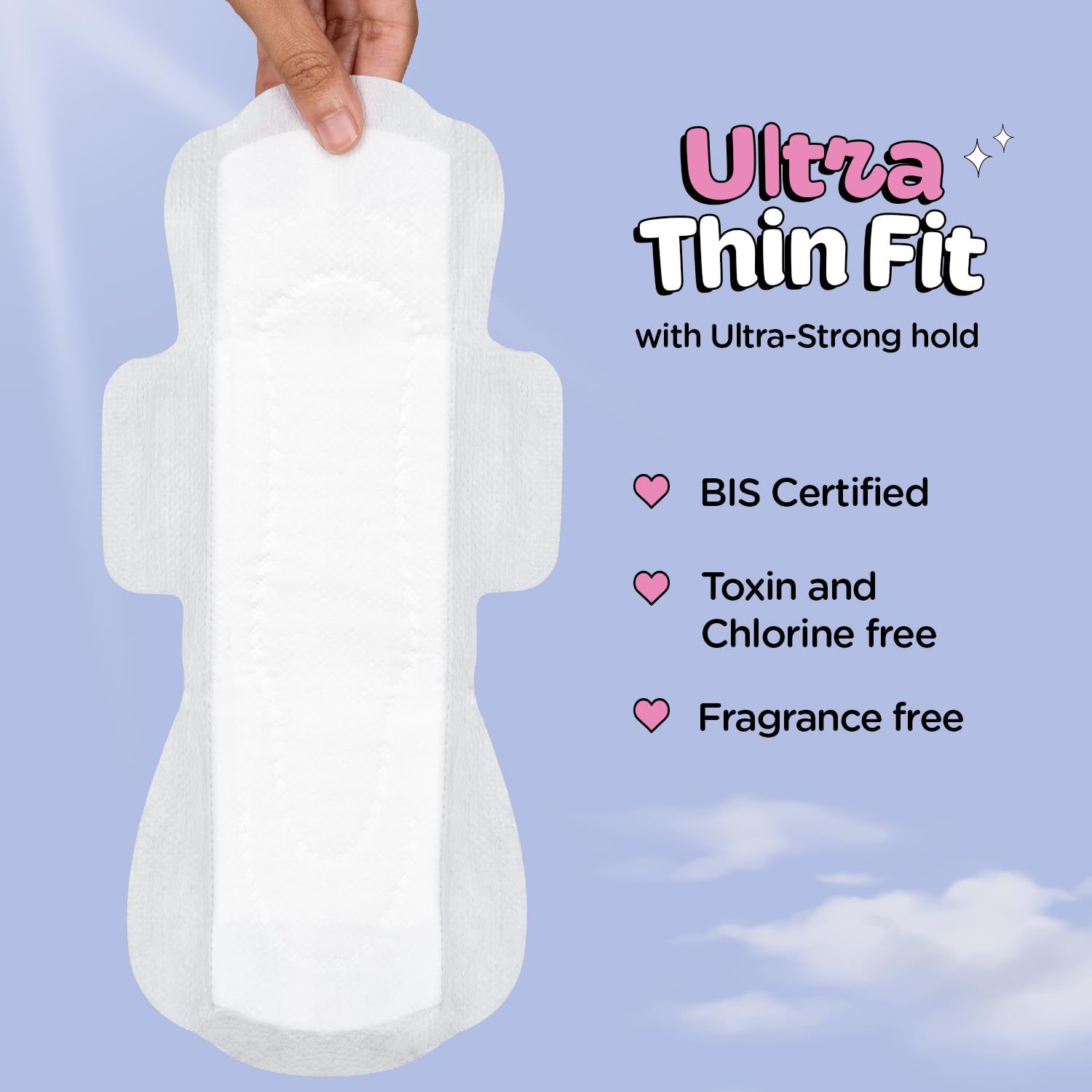 Pee Safe Comfort Ultra Thin Pads XXL 50N with Japanese Leak-Lock Core, 6-Layer Deep Absorption & Dual Wings - Overnight Heavy Flow Protection - Image 3