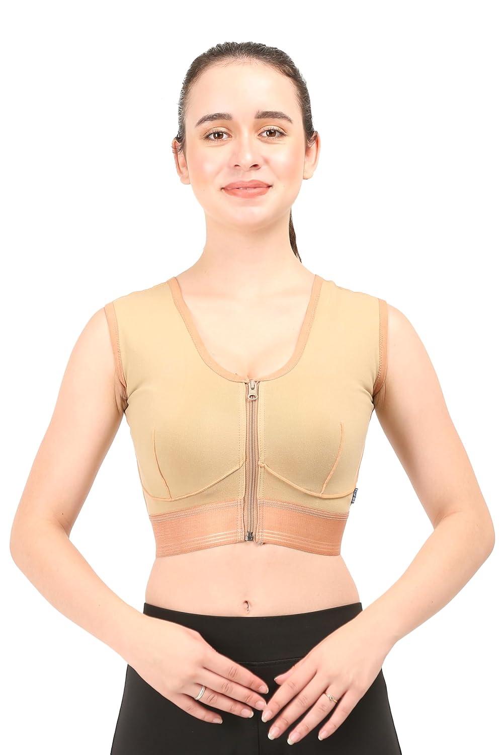 Post Surgical Medical Compression Bra || HIGH Compression || Cotton Fabric || Sports Bra || Breast Augmentation Bra || Surgical Recovery Supporter || Surgical Healing & Shape Retention ||