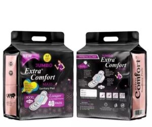 Jumbo Extra Comfort Sanitary Pads f...