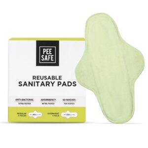 PEESAFE Reusable Sanitary Pads | (3...