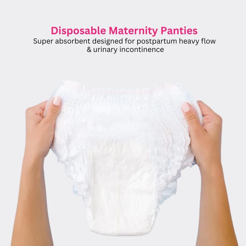 Disposable Period Underwear for Women, Menstrual and Postpartum High Absorbency, Cotton Covered Comfort, Pack of 15 - Image 4