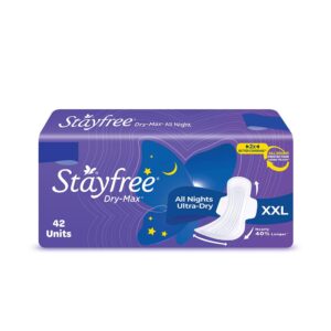 Stayfree Dry Max All Night XXl Dry ...