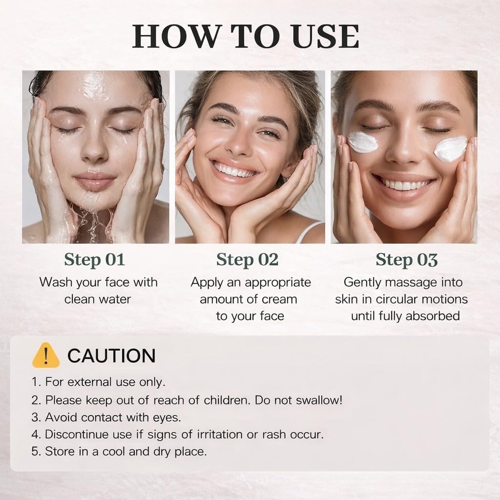 345 Relief Cream for Sensitive Skin | Barrier Repair Moisturizing Cream | Hydrating & Soothing Formula for Dry, Irritated Skin | Lightweight Daily Face Cream, 50Ml - Image 6