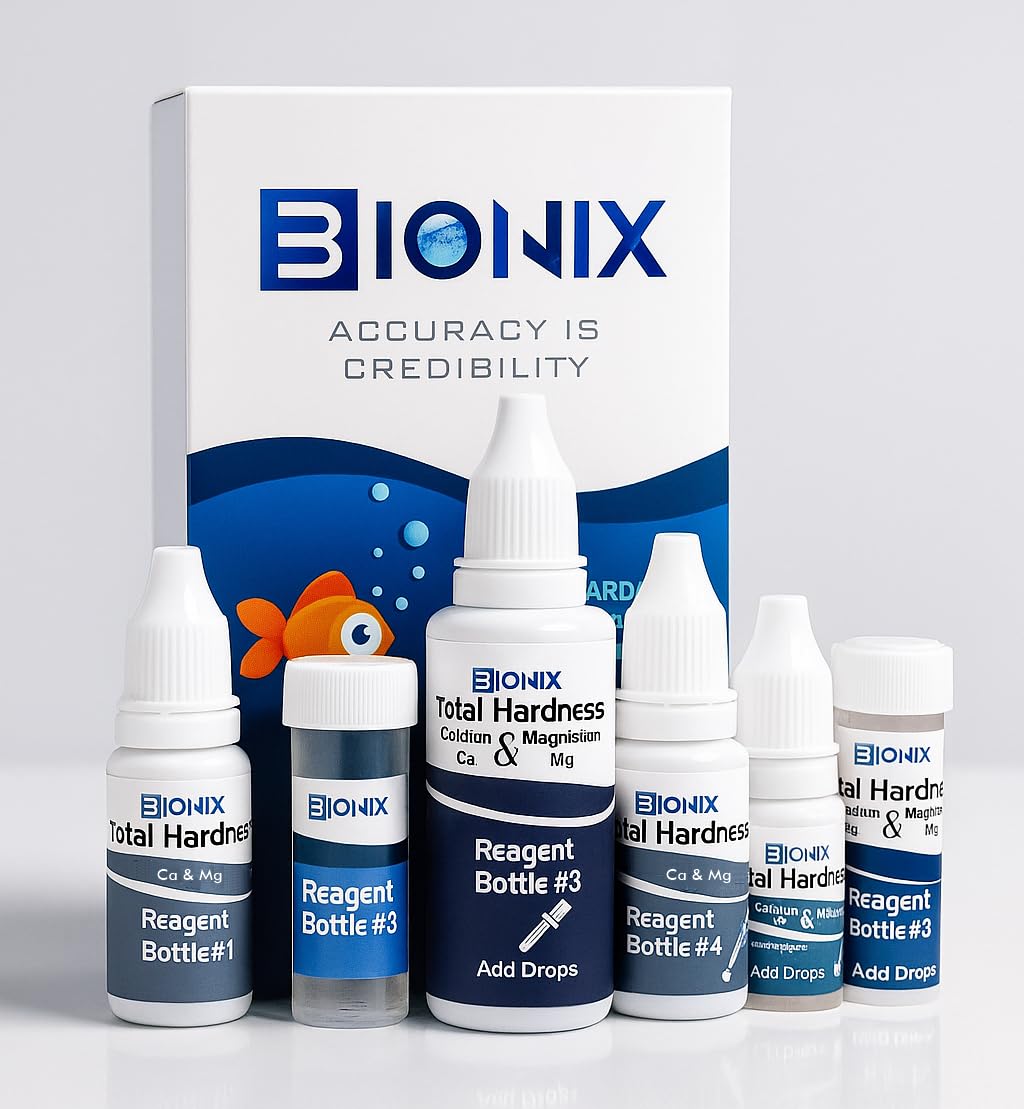 BIONIX Total Hardness Test Kit | Measures Calcium and Magnesium Hardness | 100 Test. - Image 4