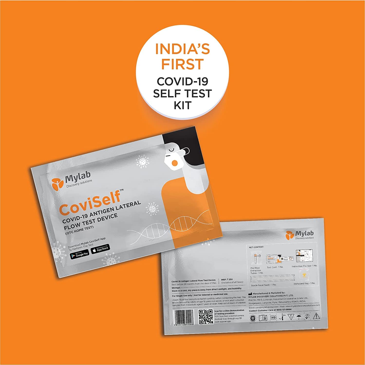 Mylab CoviSelf - COVID-19 Rapid Antigen Self Test Kit - Image 4