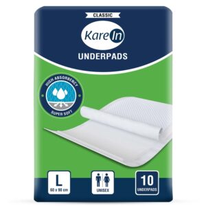 KareIn Classic Underpads, Large, 60...