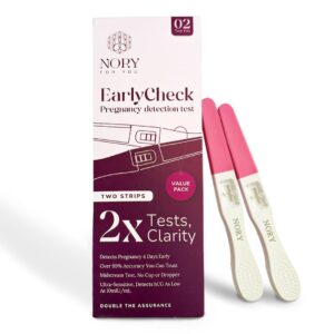 NORY EarlyCheck Pregnancy Kit – 2...