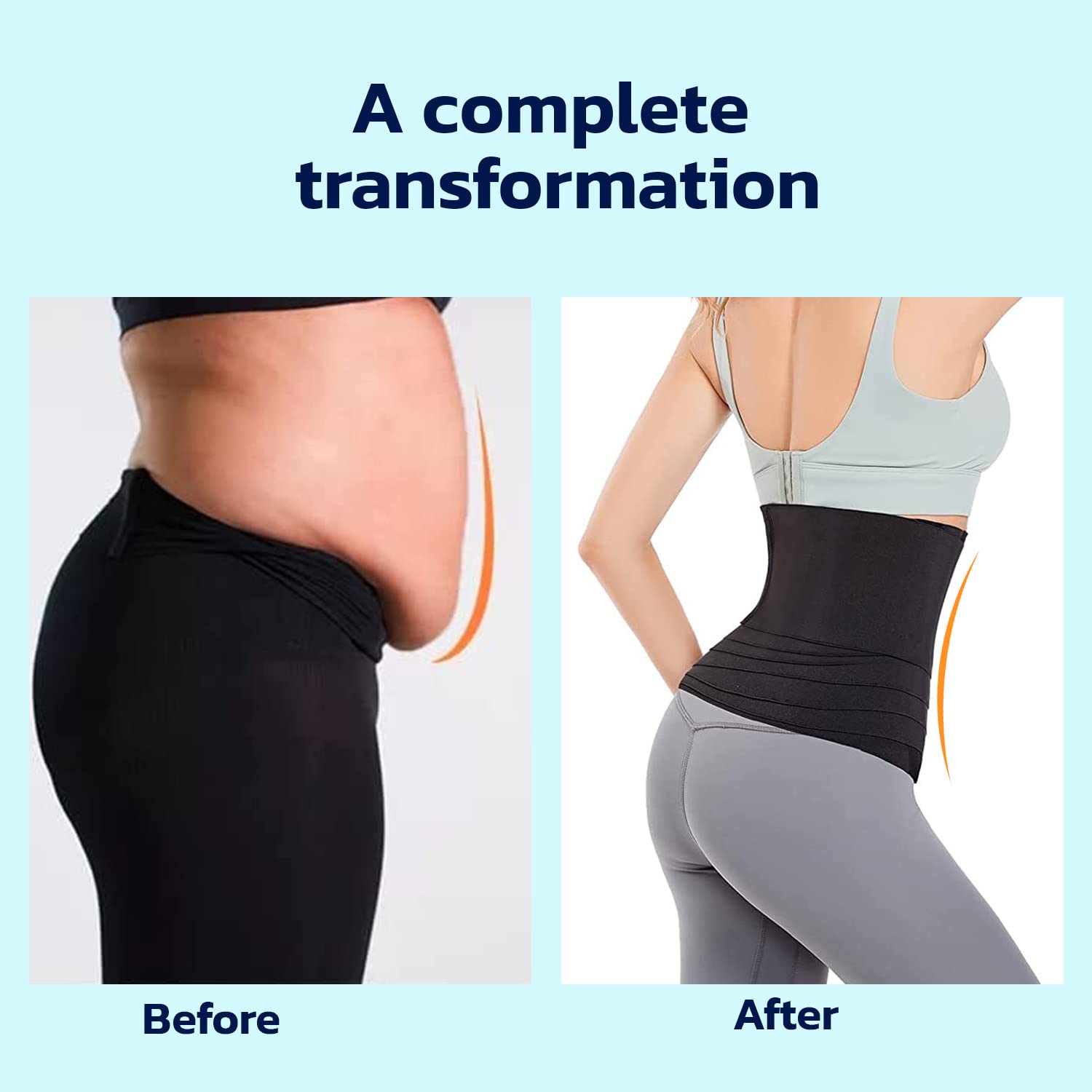 Boldfit Postpartum Belt After Delivery Slim Belt for Women Belly Fat Maternity Belts After Delivery Abdominal Belts post Deliveries Pregnancy Tummy shaper for Women Slimming High Waisted Body Shaper - Image 6