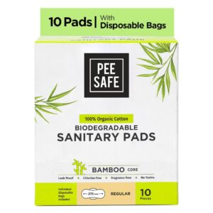 PEESAFE Organic Cotton, Biodegradab...