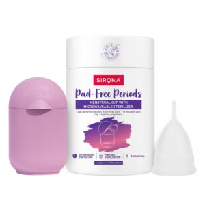 Sirona Reusable Menstrual Cup for W...