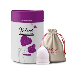 Velvet Reusable Menstrual Cup for W...