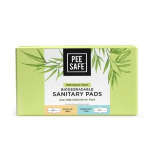Pee Safe 100% Organic Cotton Biodeg...