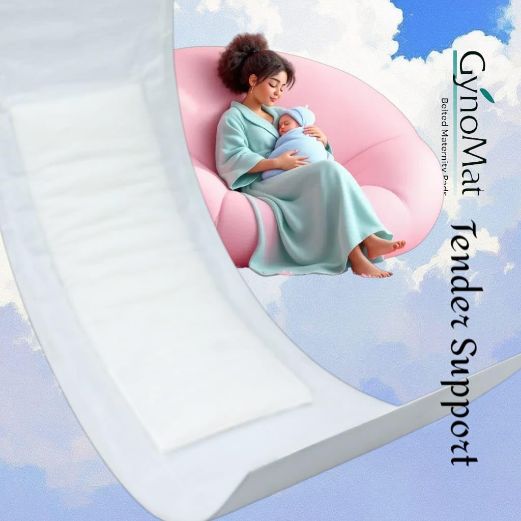 Maternity Pads with adjustable Belt | Extra Absorbent, Postpartum Use | 14 Pads | Pack of 2 Packet | Super Soft Wooden Pulp for Soft & Dryfeel Comfort after Childbirth - Image 8