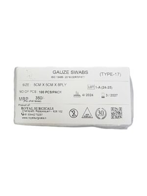 Non-Sterile Gauze Swabs – 5x5...