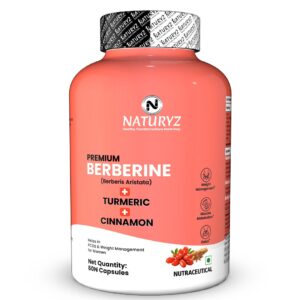 NATURYZ Premium Berberine + Cinnamo...