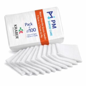 KRABER Non Sterile Gauze Swabs 7.5c...