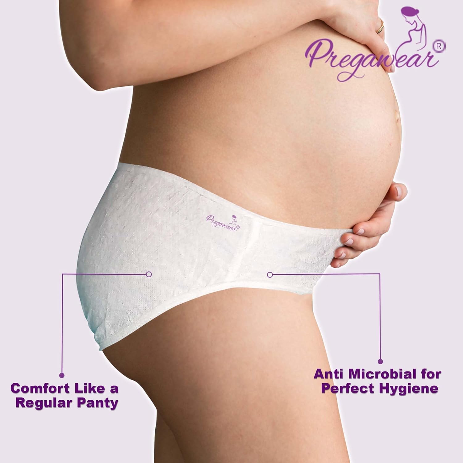 Maternity Panty| Disposable Period Panties| Postpartum Underwear| Heavy Flow & Rash Free Periods| Leak Proof Pads After Delivery| Toxic Free - Image 6