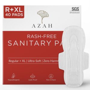 AZAH Sanitary Pads for Women (20 Re...