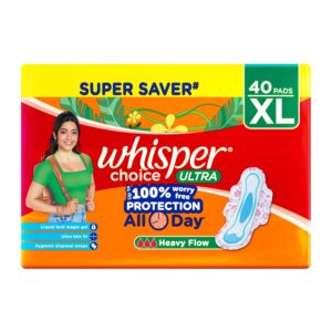 Whisper Choice Sanitary Pads with W...