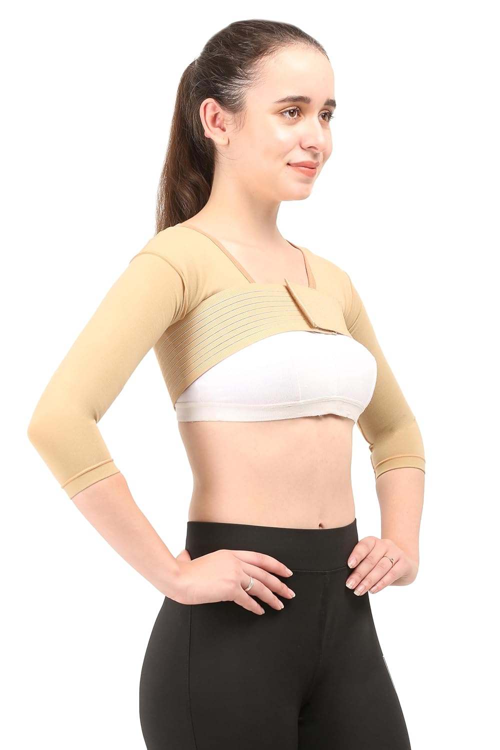 Post Liposcution Arm Compression Garment || MODERATE COMPRESSION || Slimming Sleeves Posture Corrector || Shapewear || || Tops - Image 4