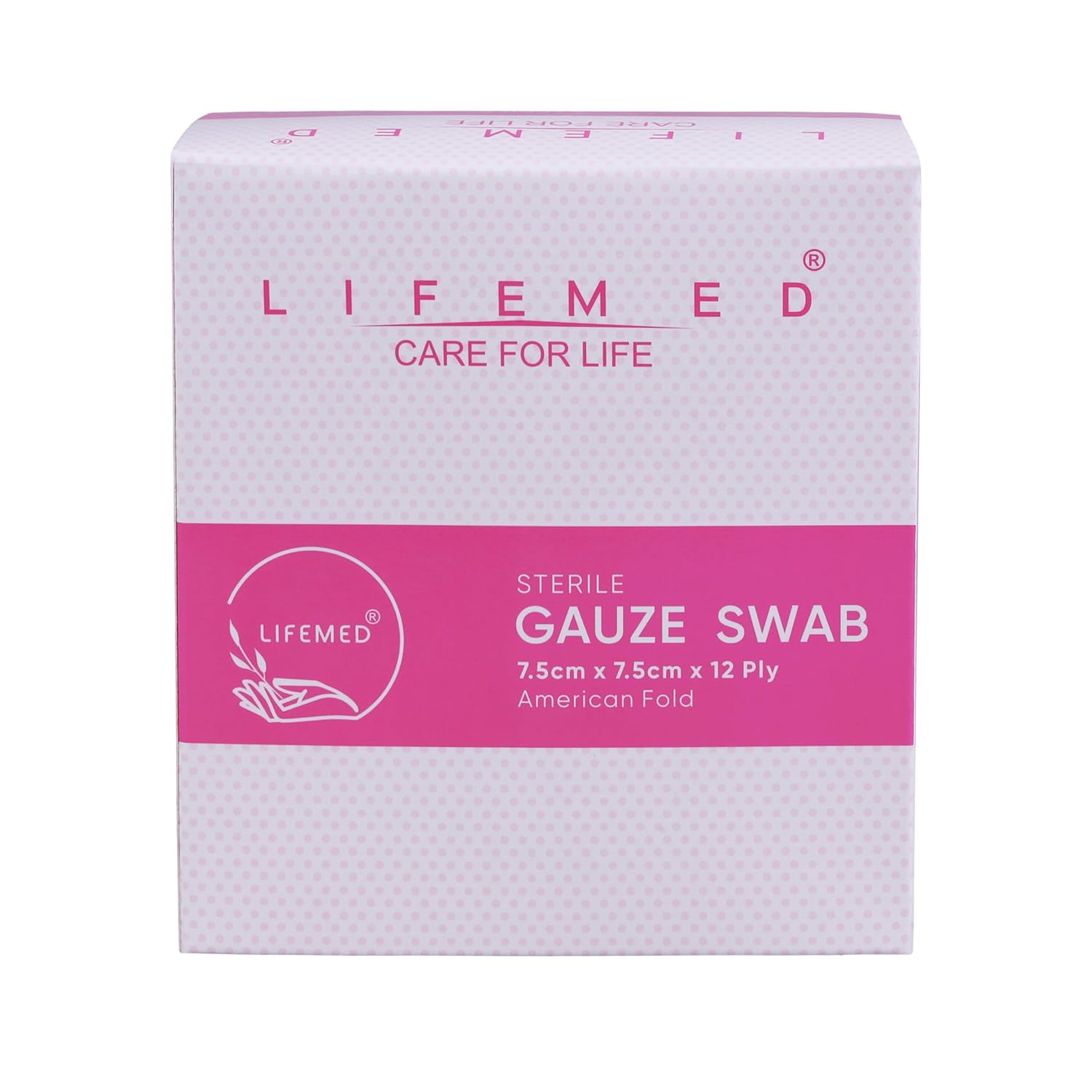 LIFEMED Absorbent Sterile Gauze Swabs 7.5 x 7.5 cm, 12 Ply Type 17 Medical Gauze for Wound Dressing & First Aid (Box of 10 Pouches – 40 Pieces) - Image 9