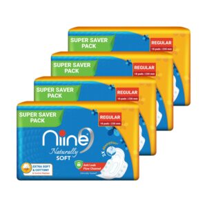 NIINE Naturally Soft Regular Sanita...