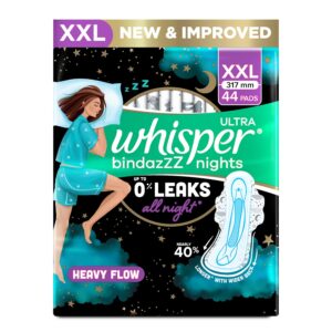 Whisper Bindazzz Nights 44 XXL Sani...