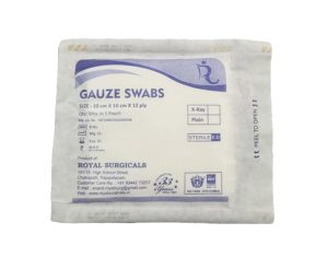Sterile Gauze Swabs – 10x10cm...