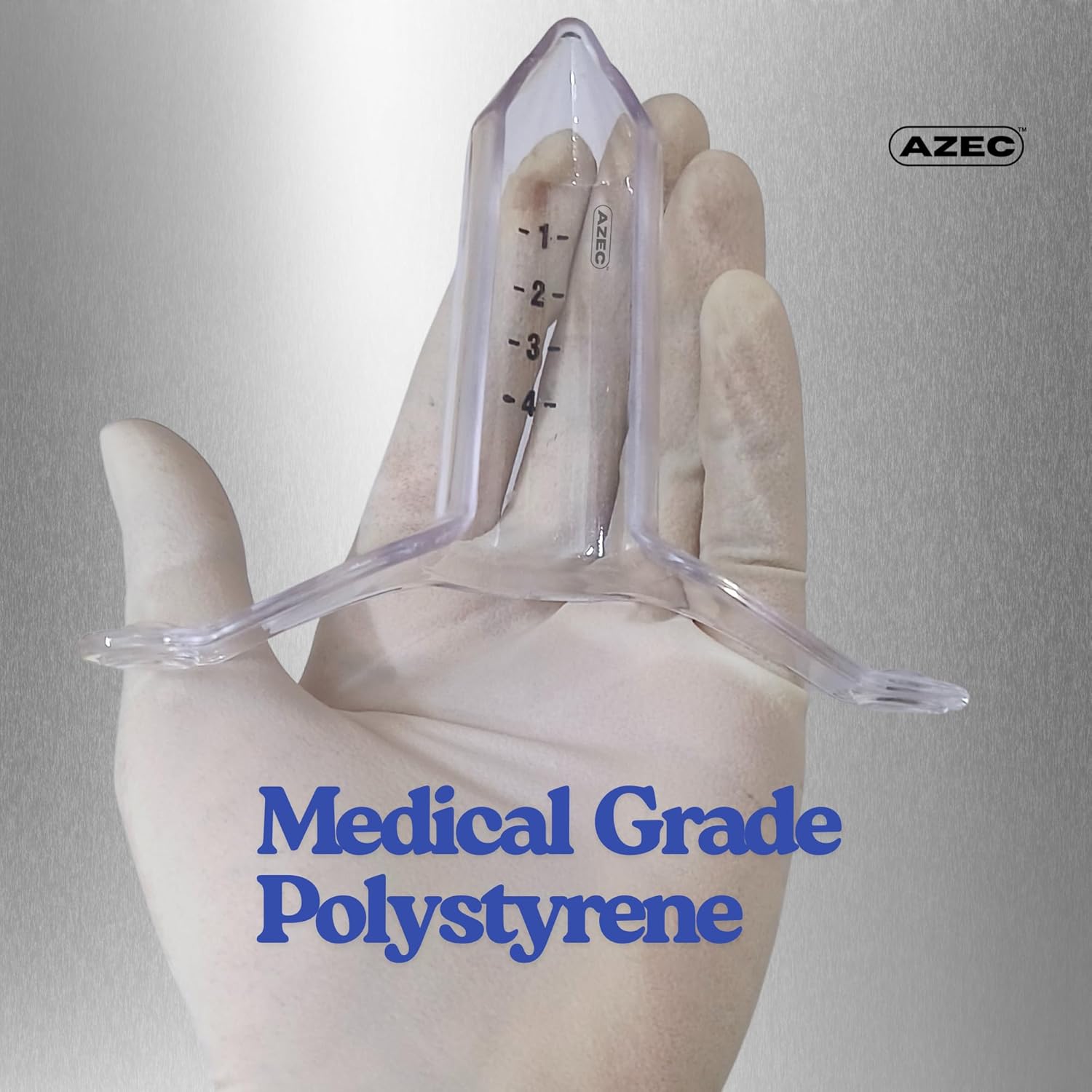 AZEC Disposable Anal Dilator Half-Cut Design I Polystyrene Medical Grade Plastic I ETO sterilised I Set of (1) - Image 2