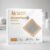 AG Silicone Gel Foam Dressing for Bed Sores and Pressure Ulcers, Dressing Waterproof Bandage, Antimicrobial with Silver Dressing Pad (7.5cm x 7.5cm)