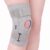Tynor Knee Support Hinged (Neoprene), for Joint Stability & Pain Relief | for Sports, Gym Supports Injury Recovery | Durable & Comfortable, For Men & Women | 1 Unit (Grey, Medium)