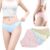 Women’s Disposable Underwear For Travel Colorful Cotton Panties Ladies Briefs Hotel Spa Hospital Stays Emergencies
