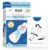 Plush Ultra-Thin 10 XXXL – 410mm All Night Sanitary Pads For Women | Super Absorbent, Heavy Flow & Rash Free | Pure U.S. Cotton Sanitary Napkins With Free Disposable Pouch | Toxin & Fragrance-free