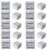 Absorbent Gauze Swabs Sterile 10 cm X 10 cm X 12 ply (5Pcs/Pack)(Pack of 10 i.e. 50 Dressings)